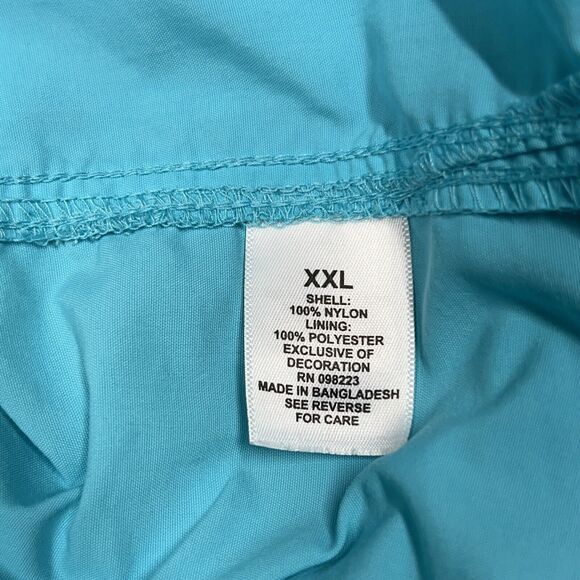 VTG Magellan Fish Gear Shirt Mens 2XL Aqua Blue Vented‎ Moisture Wicking Relaxed - Picture 10 of 16